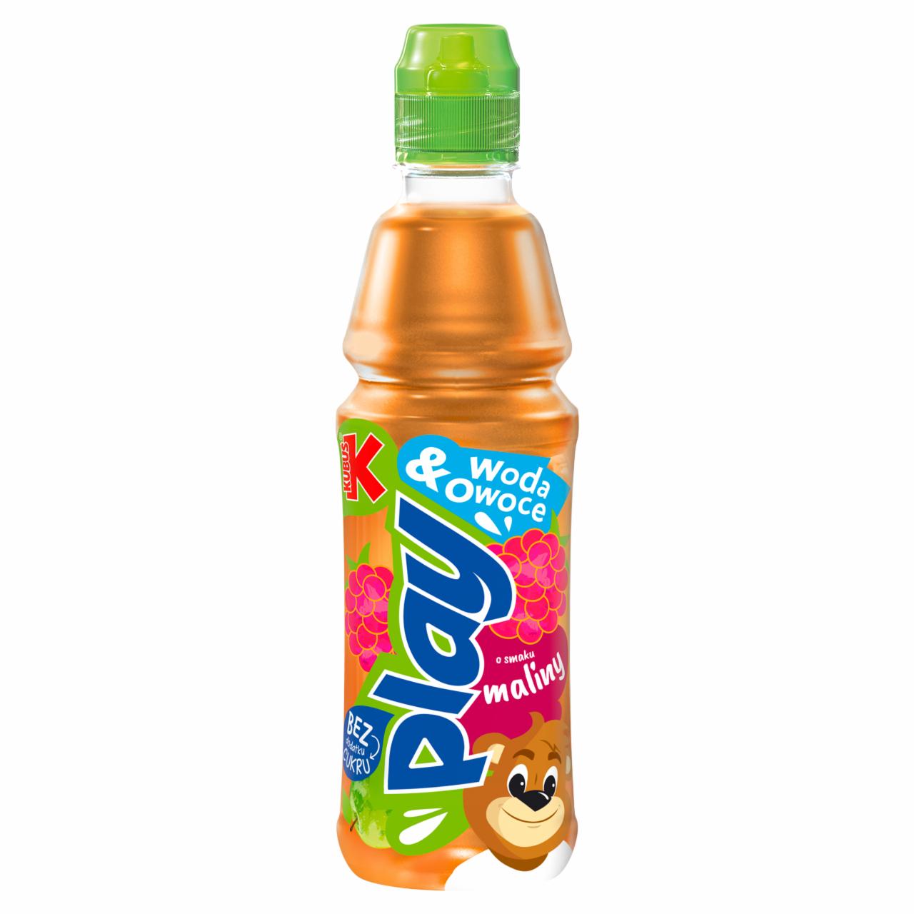 Zdjęcia - Kubuś Play Woda & Owoce Napój owocowy o smaku maliny 400 ml