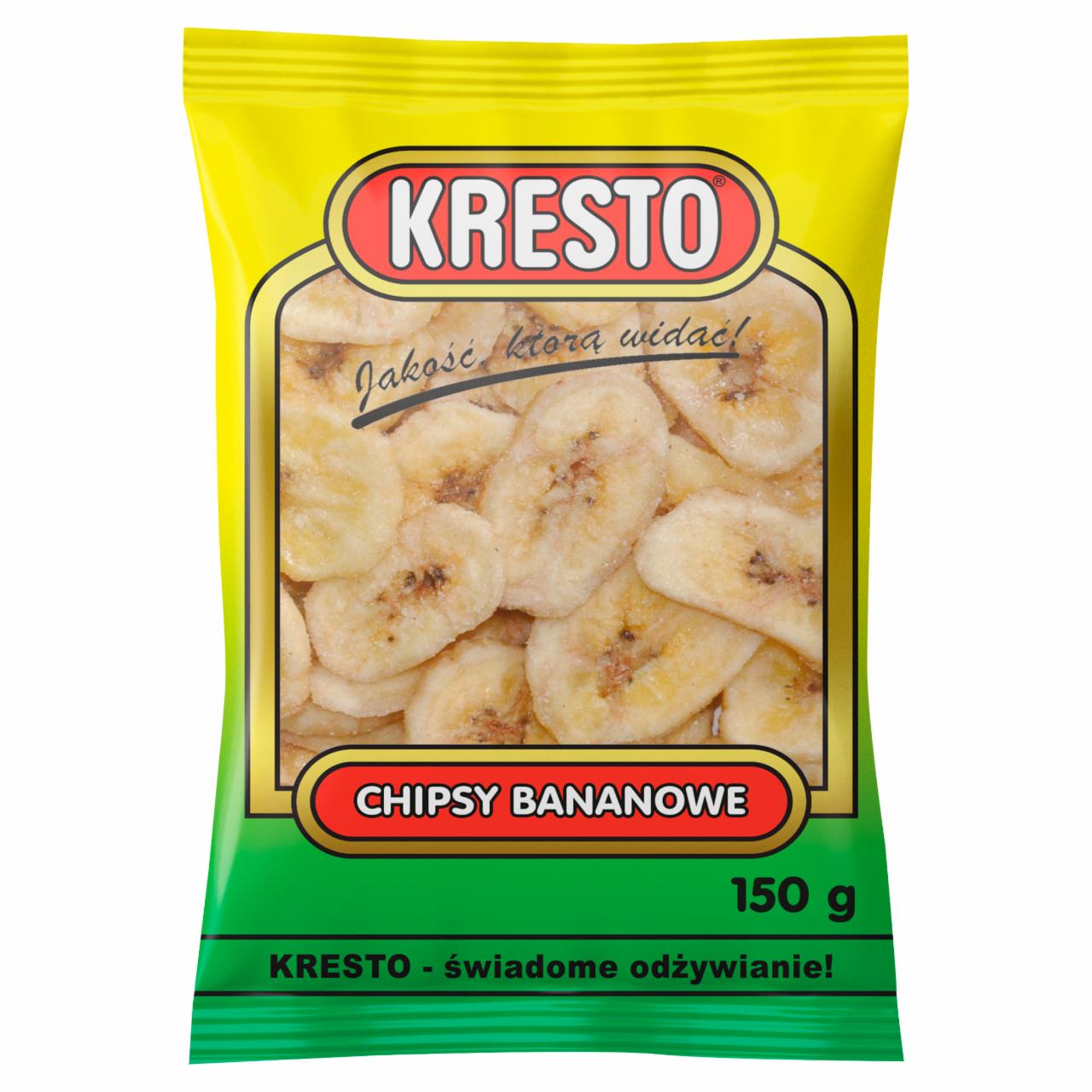 Zdjęcia - KRESTO Chipsy bananowe 150 g