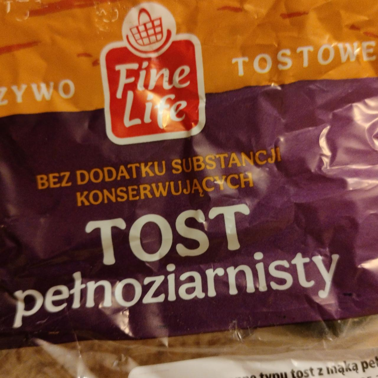 Zdjęcia - Tost pełnoziarnisty Fine Life