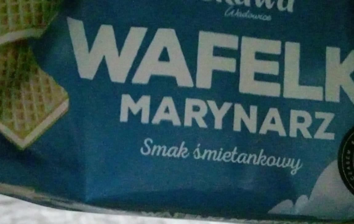 Zdjęcia - Wafelki o smaku śmietankowym Marynarz Skawa