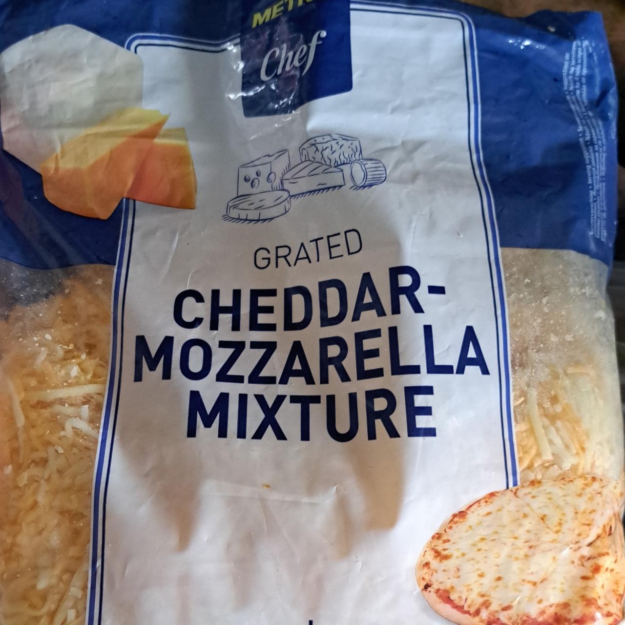 Zdjęcia - Grated cheddar mozzarella mixture Metro Chef