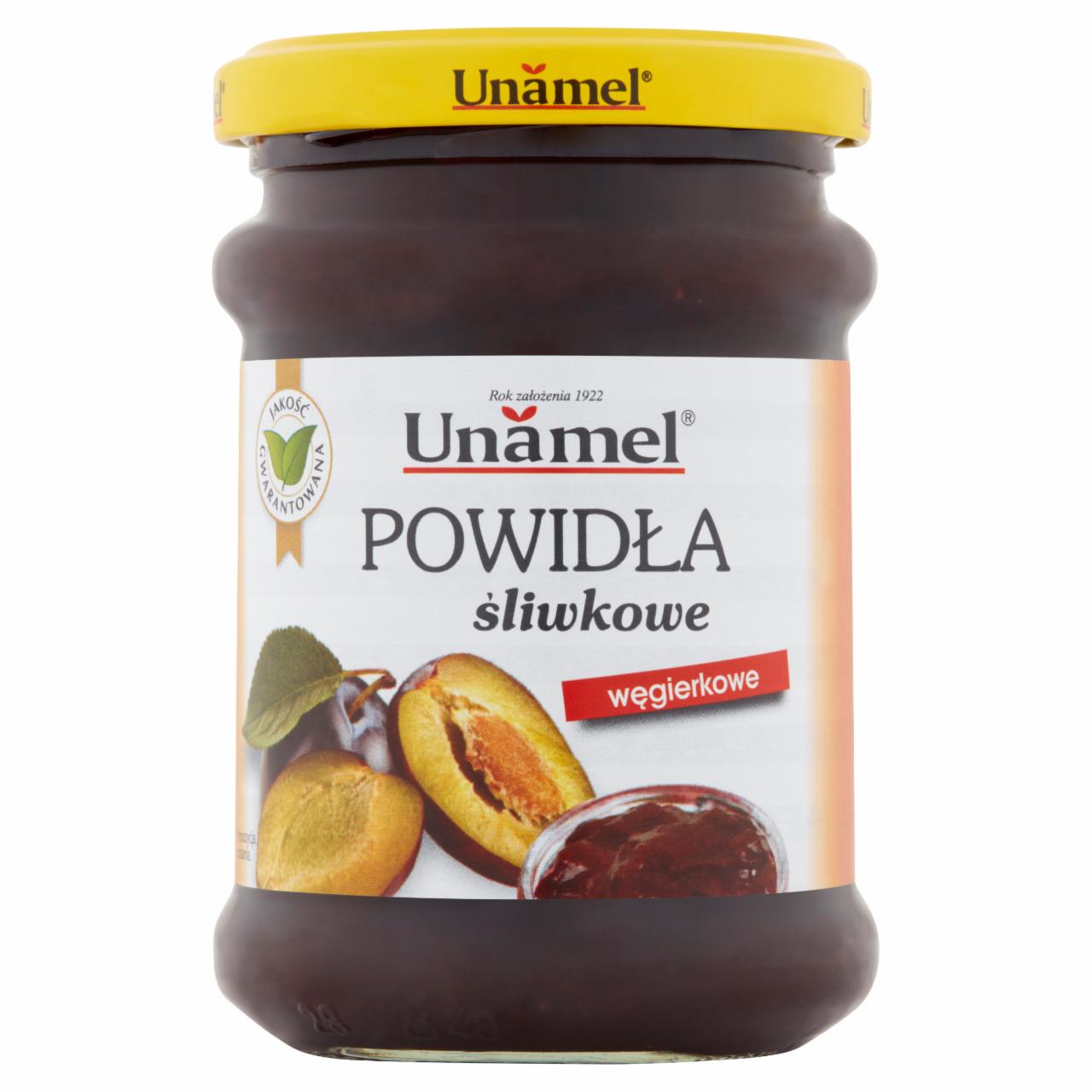 Zdjęcia - Unamel Powidła śliwkowe węgierkowe 290 g