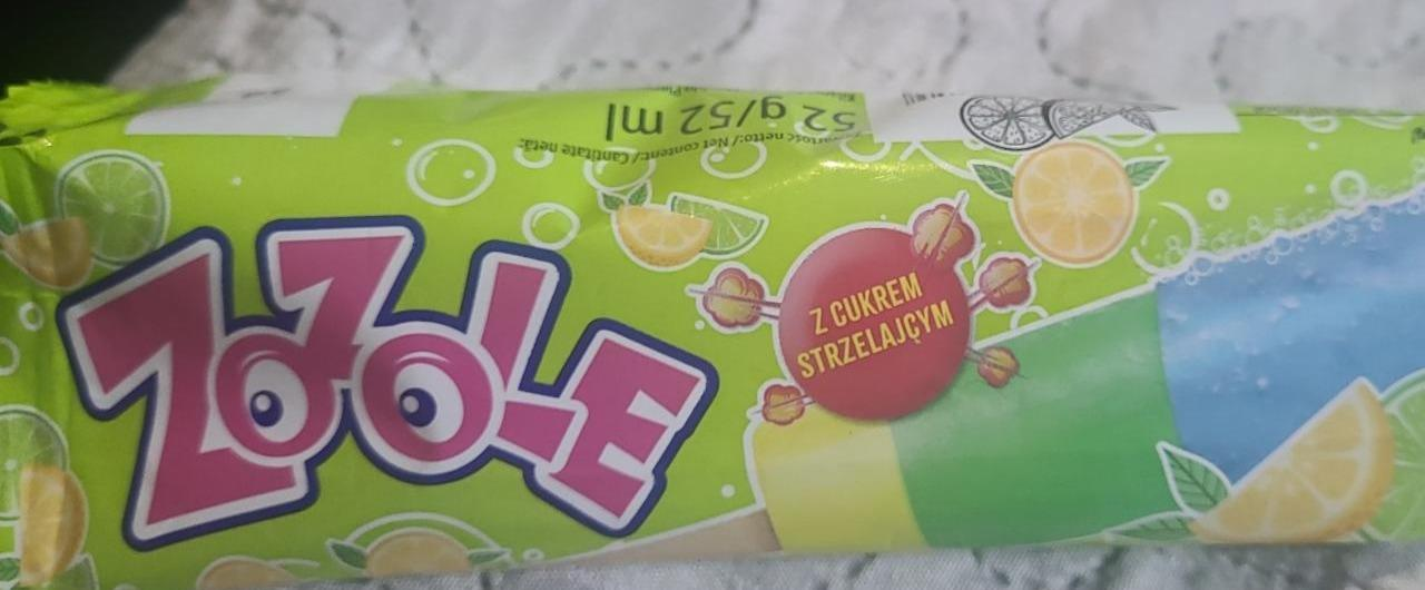 Zdjęcia - Lody cytrynowe z cukrem strzelającym Zozole