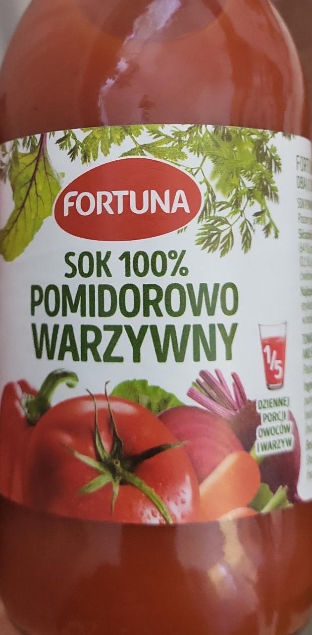 Zdjęcia - Fortuna WW+ Sok 100% pomidorowo-warzywny + imbir 300 ml