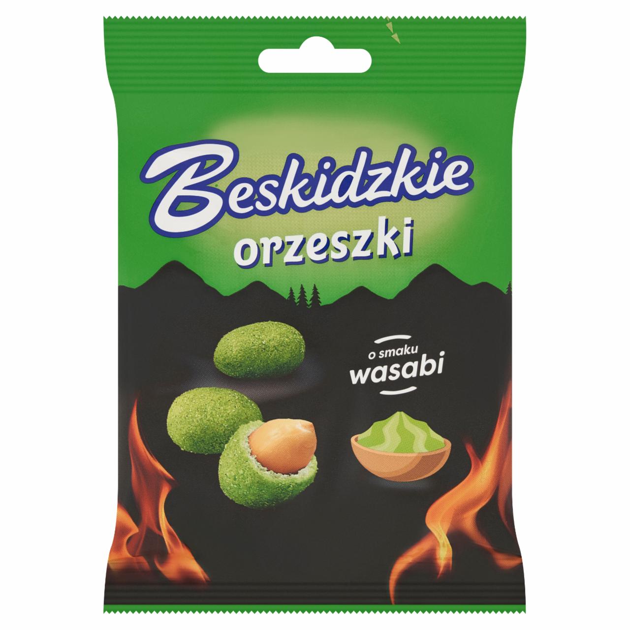 Zdjęcia - Beskidzkie Orzeszki o smaku wasabi 70 g