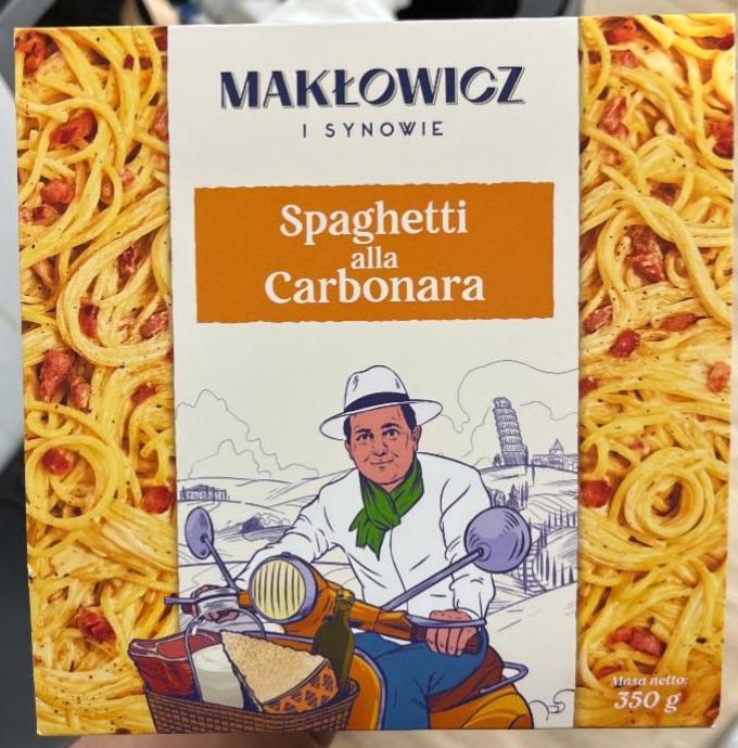 Zdjęcia - Spaghetti alla carbonara Makłowicz i synowie