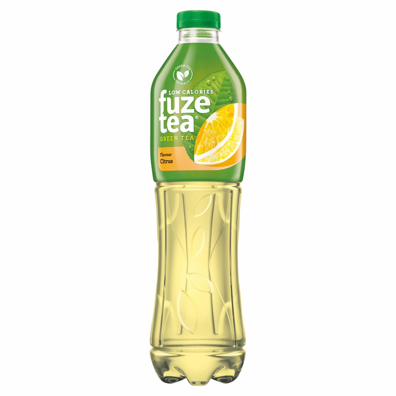 Zdjęcia - Green tea flavour citrus low calories Fuzetea