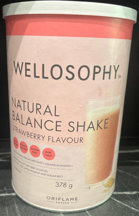 Zdjęcia - Shake truskawka Natural Balance Wellosophy