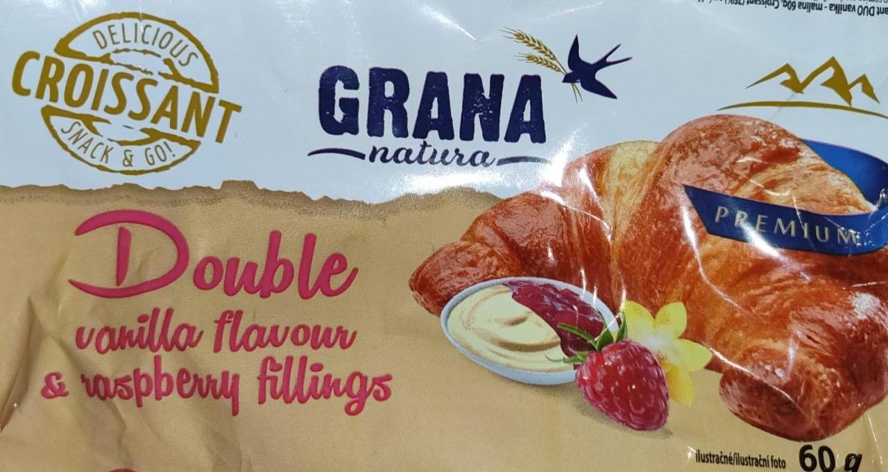 Zdjęcia - Double vanilla flavour & raspberry fillings Grana natura