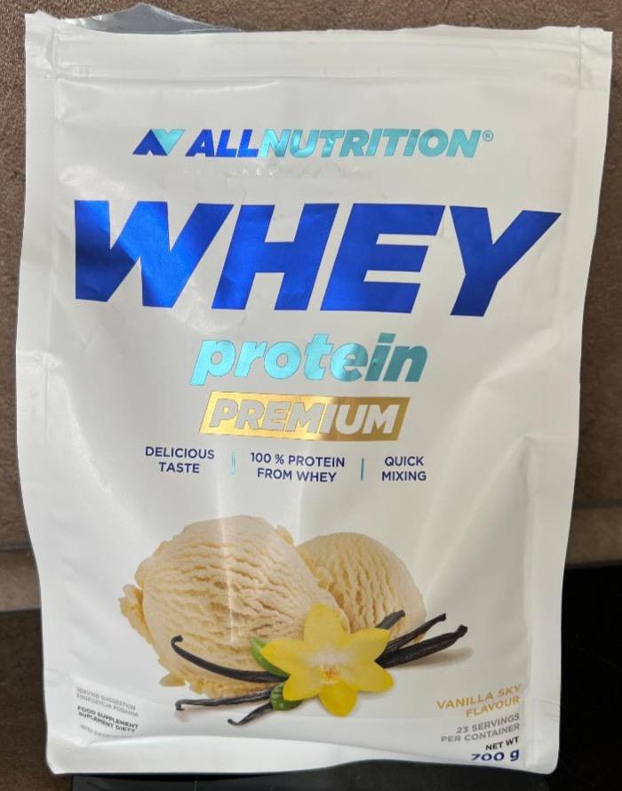 Zdjęcia - Whey protein premium vanilla Allnutrition