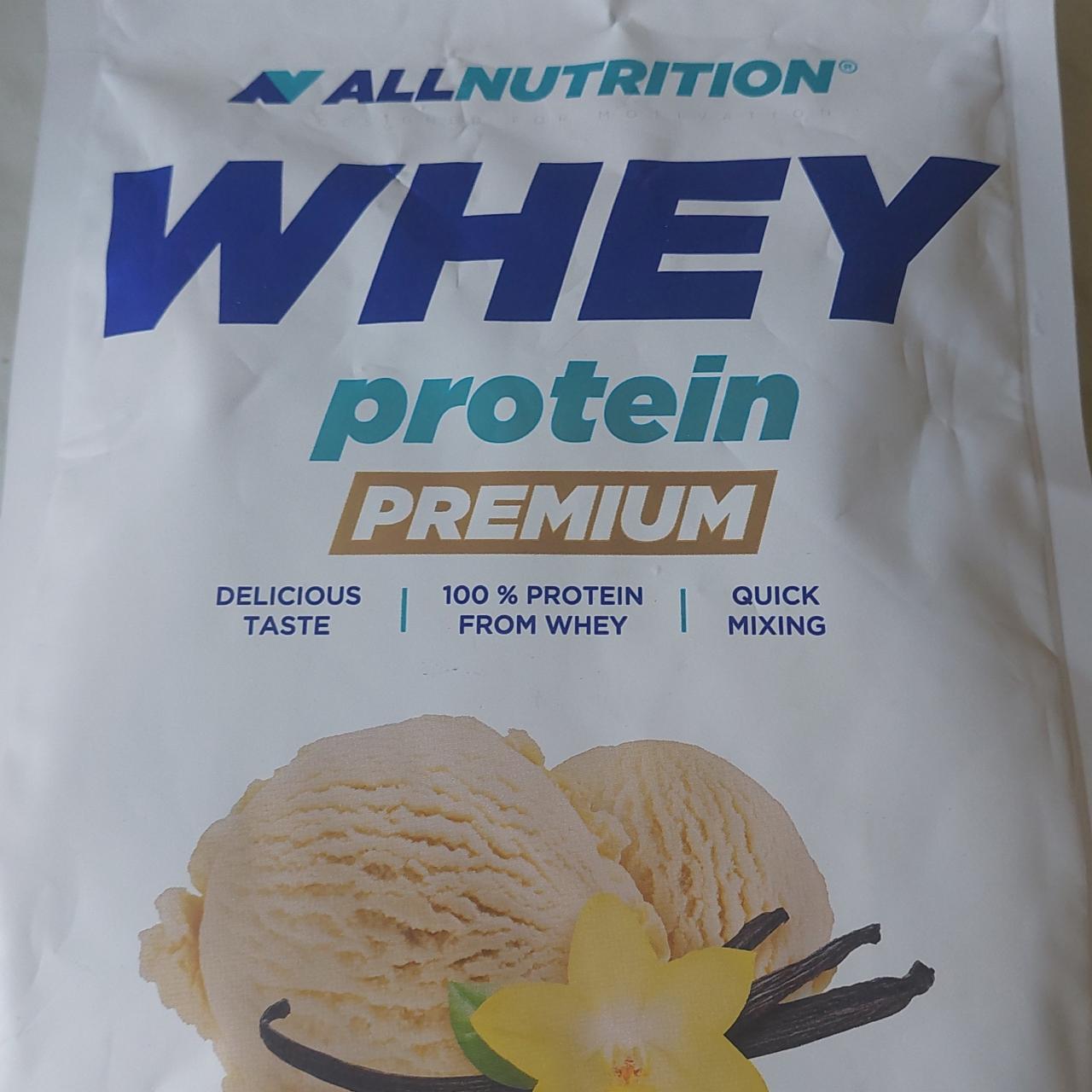 Zdjęcia - Whey protein premium vanilla Allnutrition