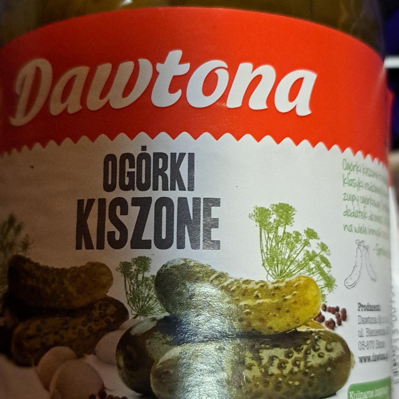 Zdjęcia - Dawtona Ogórki kwaszone