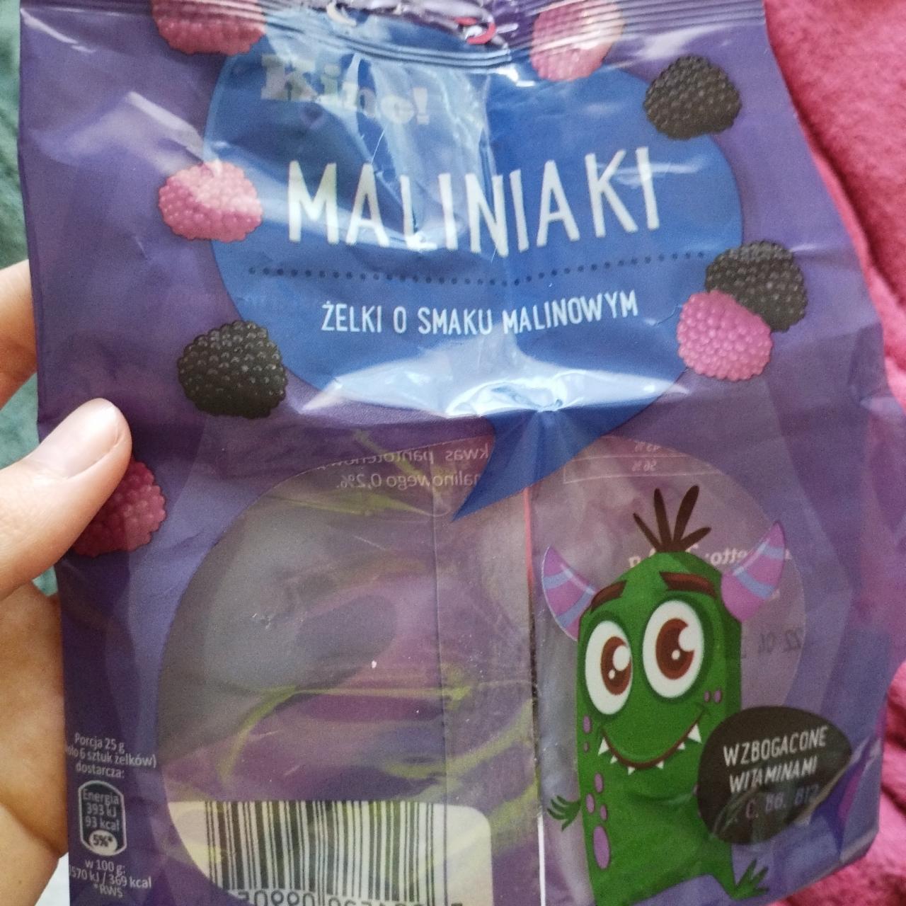 Zdjęcia - Maliniaki żelki o smaku malinowym Kino!