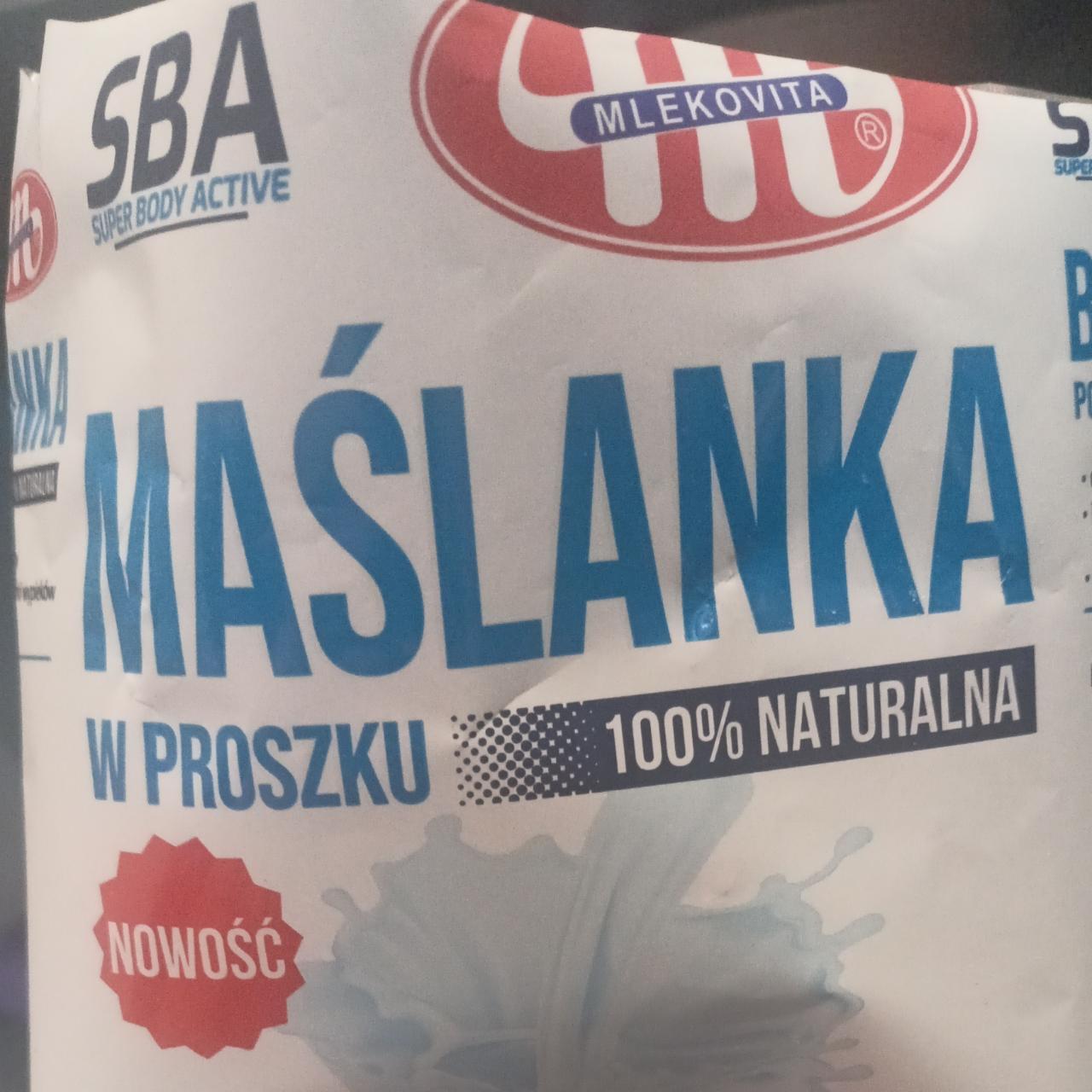 Zdjęcia - SBA maślanka w proszku Mlekovita