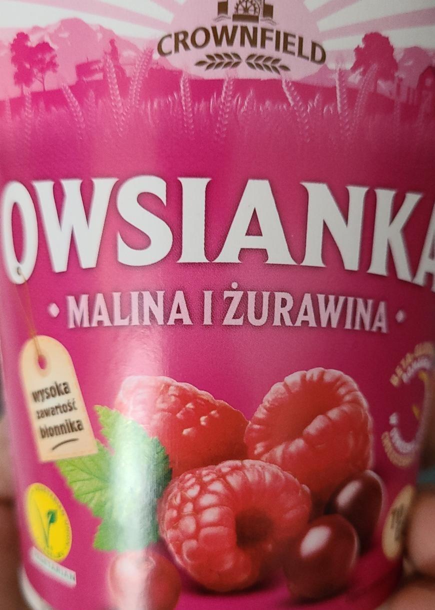 Zdjęcia - owsianka malina i żurawina Crownfield