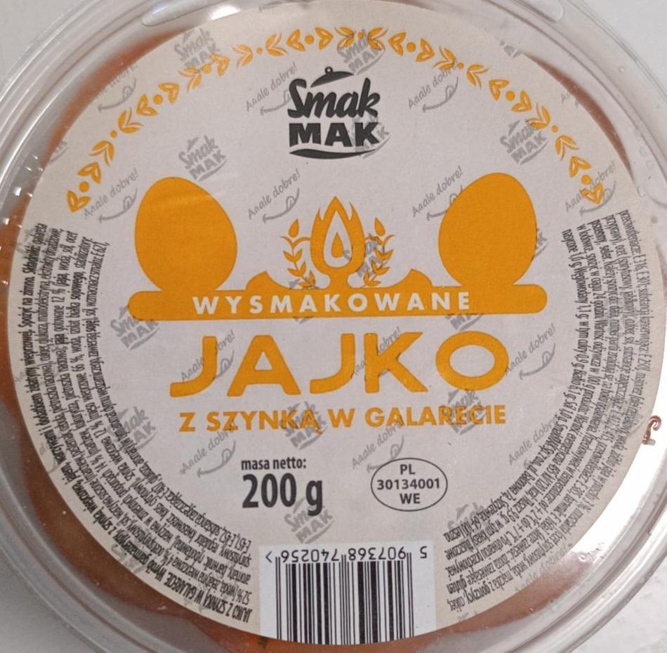 Zdjęcia - Wysmakowane jajko z szynką w galarecie SmakMAK