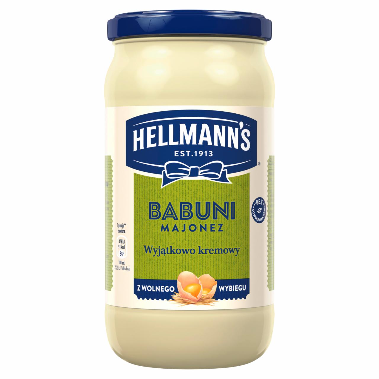 Zdjęcia - Hellmann's Majonez babuni 500 ml