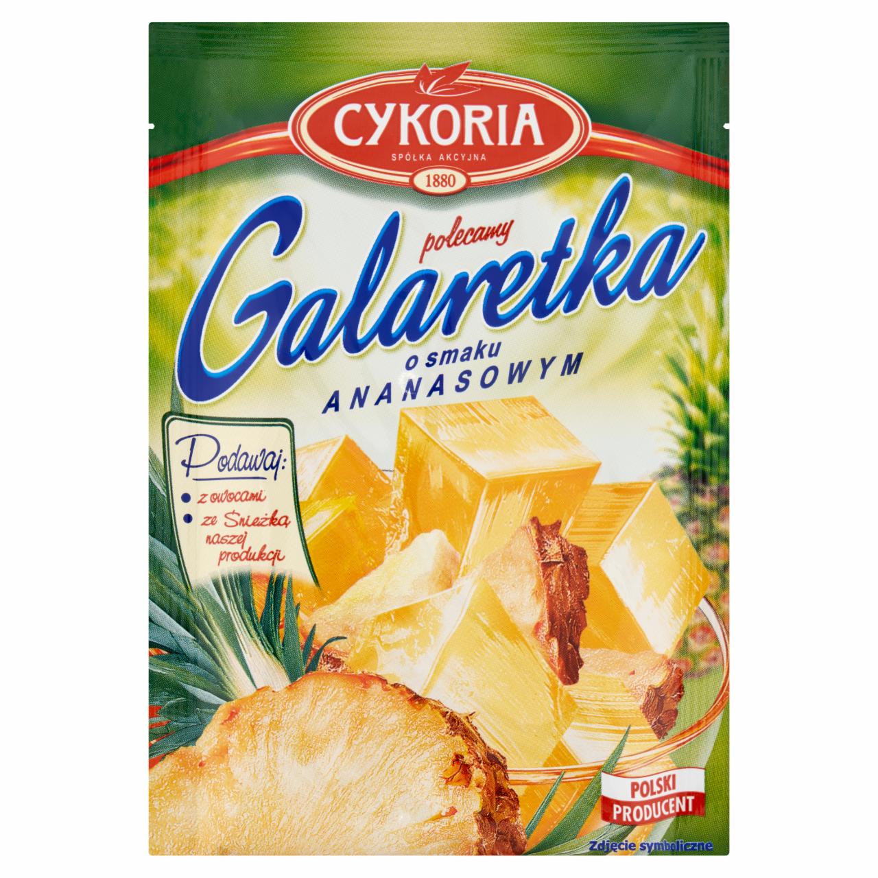 Zdjęcia - Cykoria Galaretka o smaku ananasowym 75 g