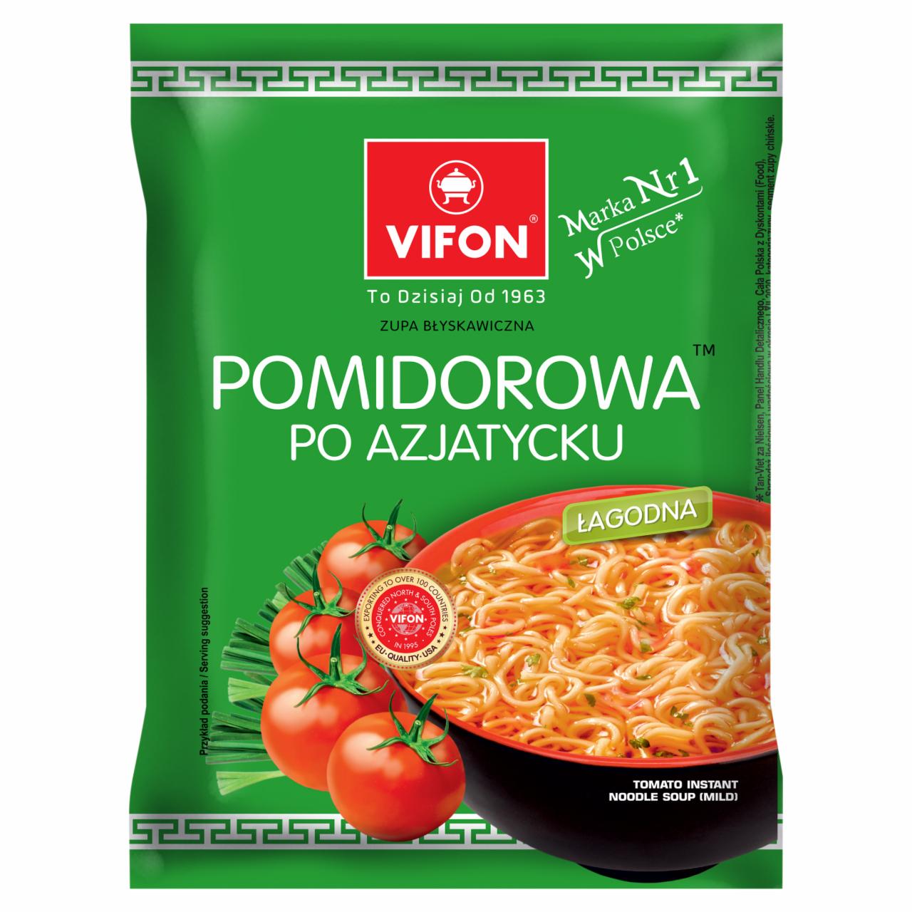 Zdjęcia - Vifon Zupa błyskawiczna pomidorowa po azjatycku 70 g