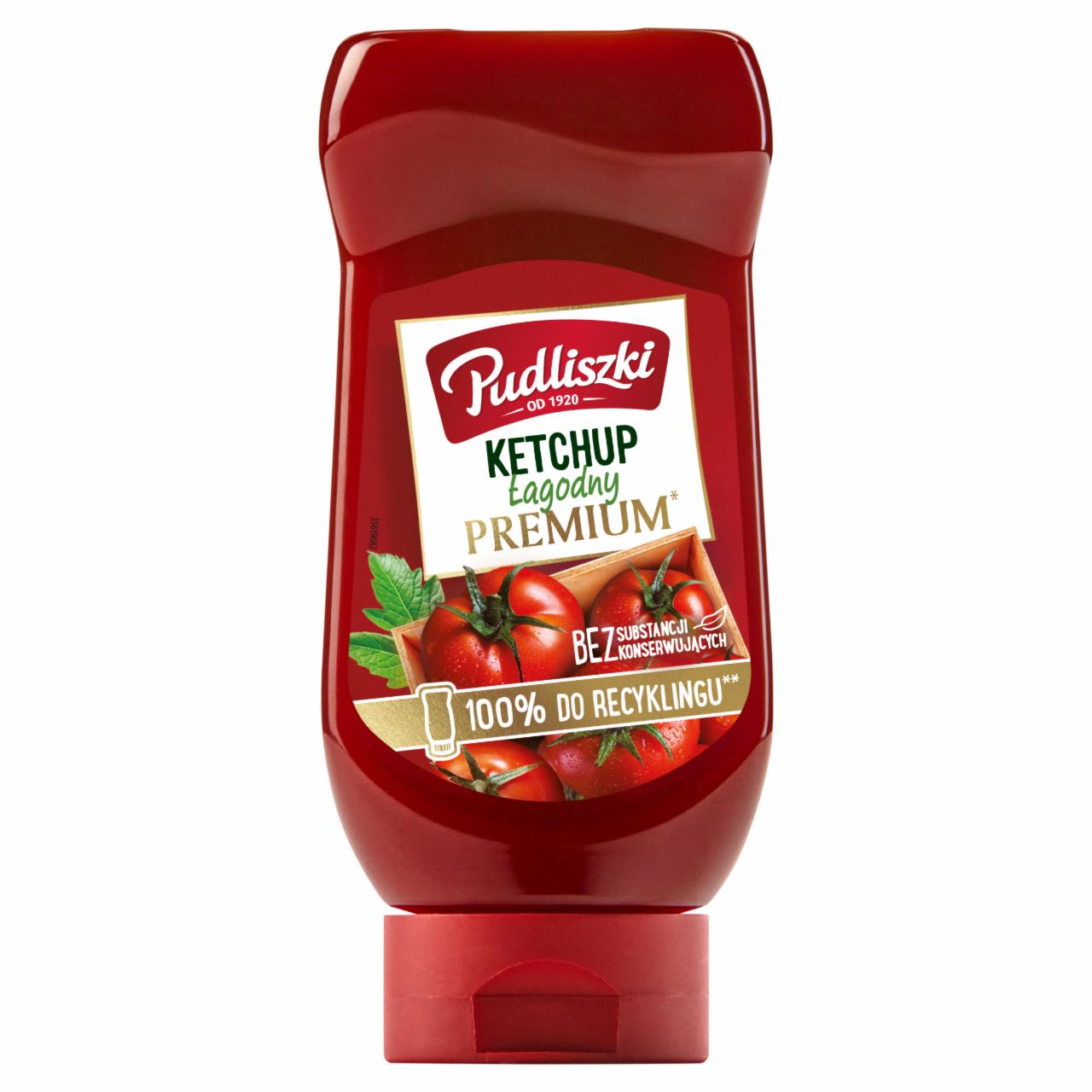 Zdjęcia - Pudliszki Ketchup łagodny premium 470 g