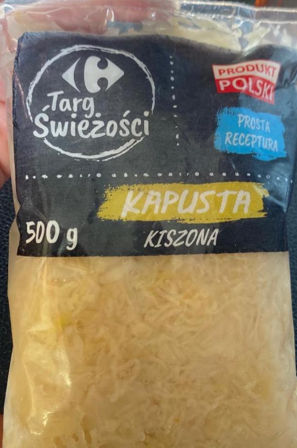 Zdjęcia - Kapusta kiszona Targ Świeżości Carrefour