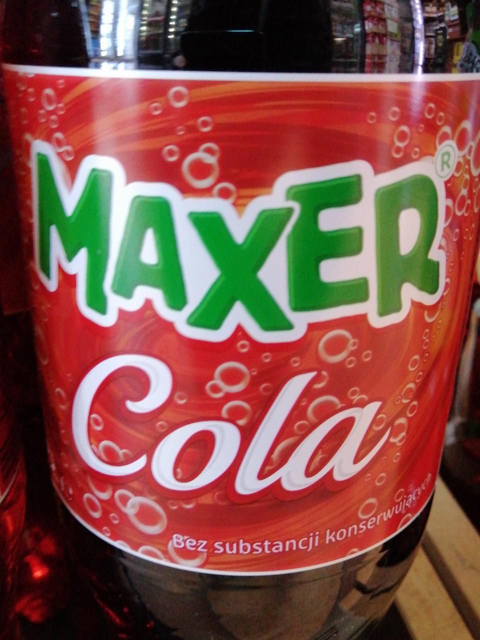 Zdjęcia - Napój gazowany o smaku cola Maxer