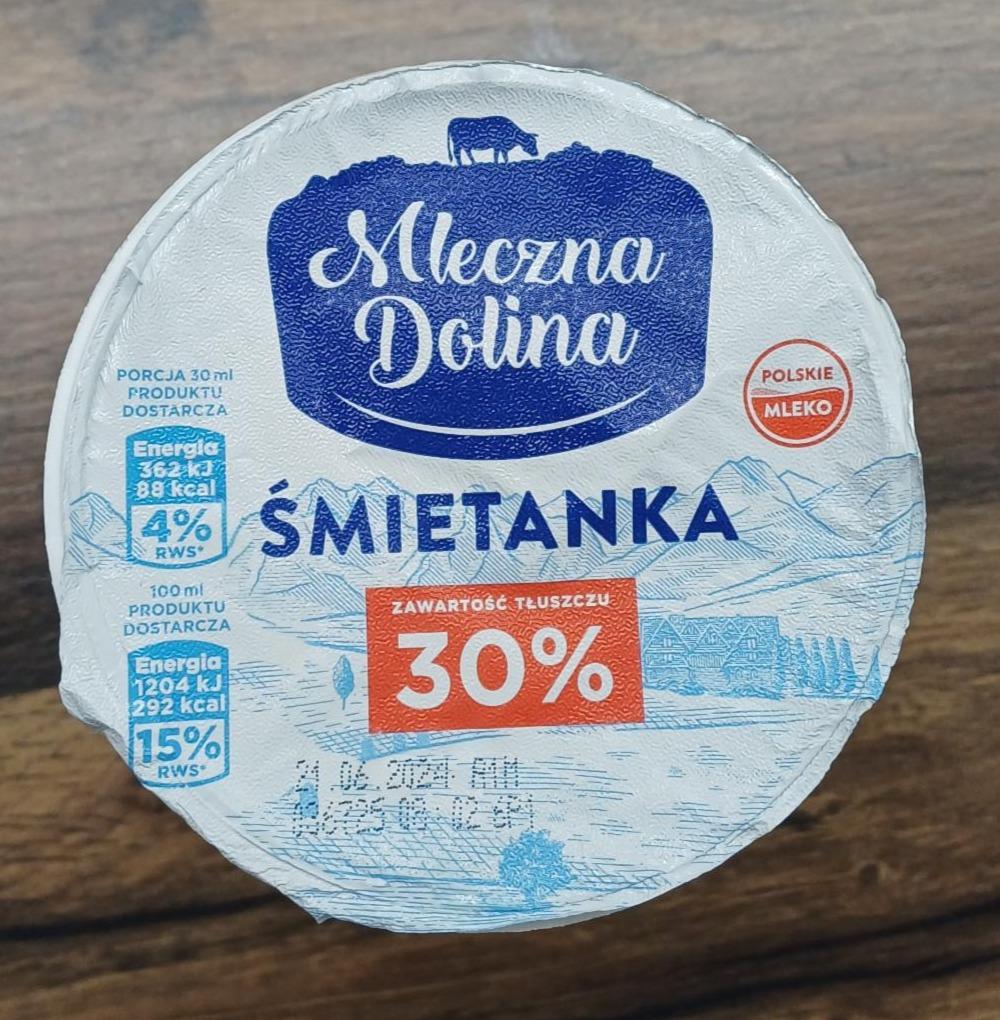 Zdjęcia - Śmietanka 30% Mleczna dolina