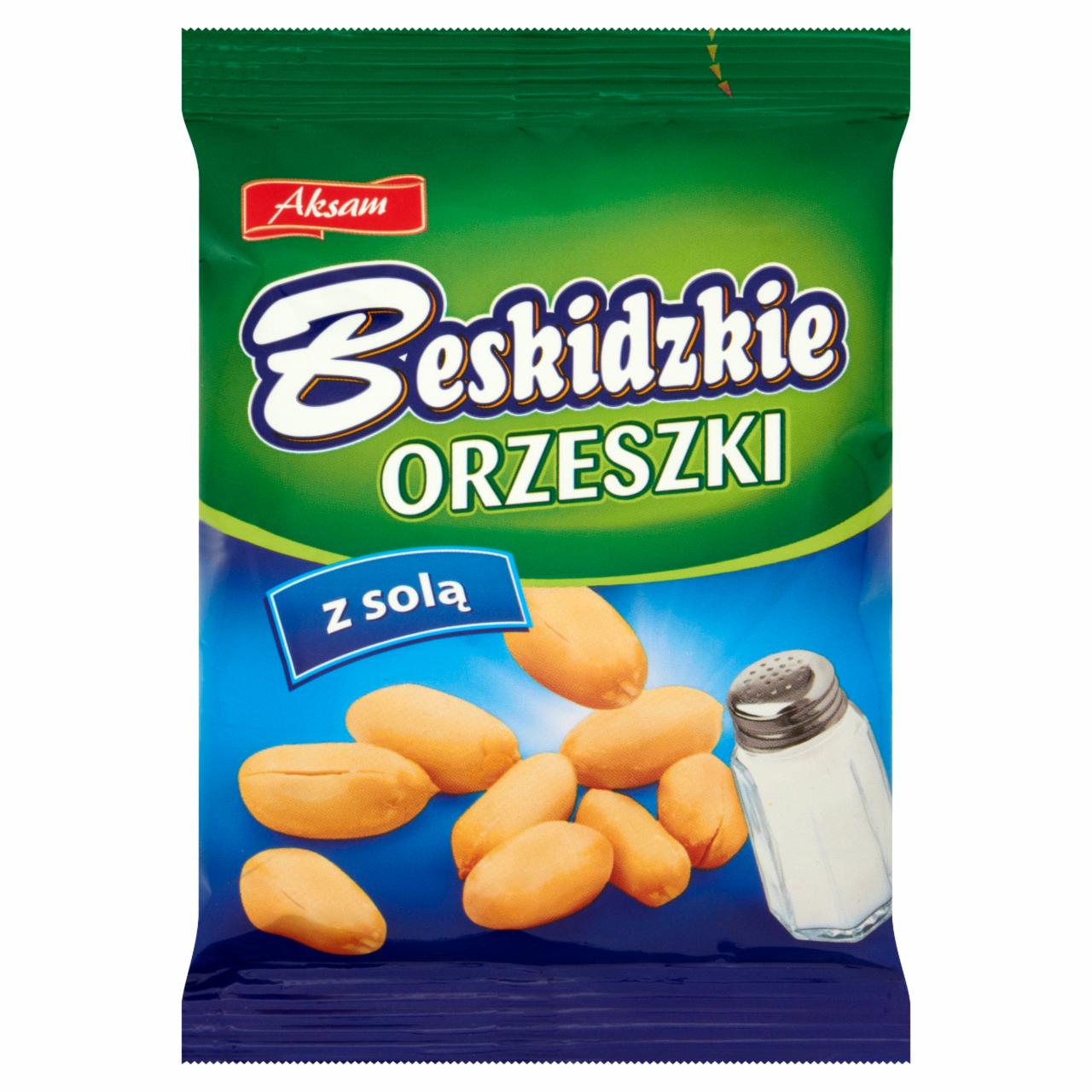 Zdjęcia - Aksam Orzeszki Beskidzkie z solą 100 g