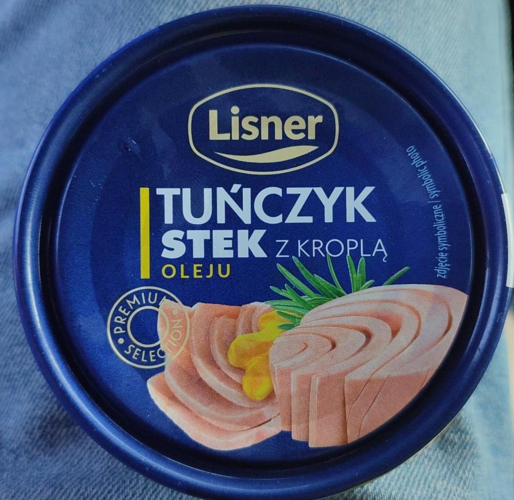 Zdjęcia - Lisner Tuńczyk stek z kroplą oleju 120 g