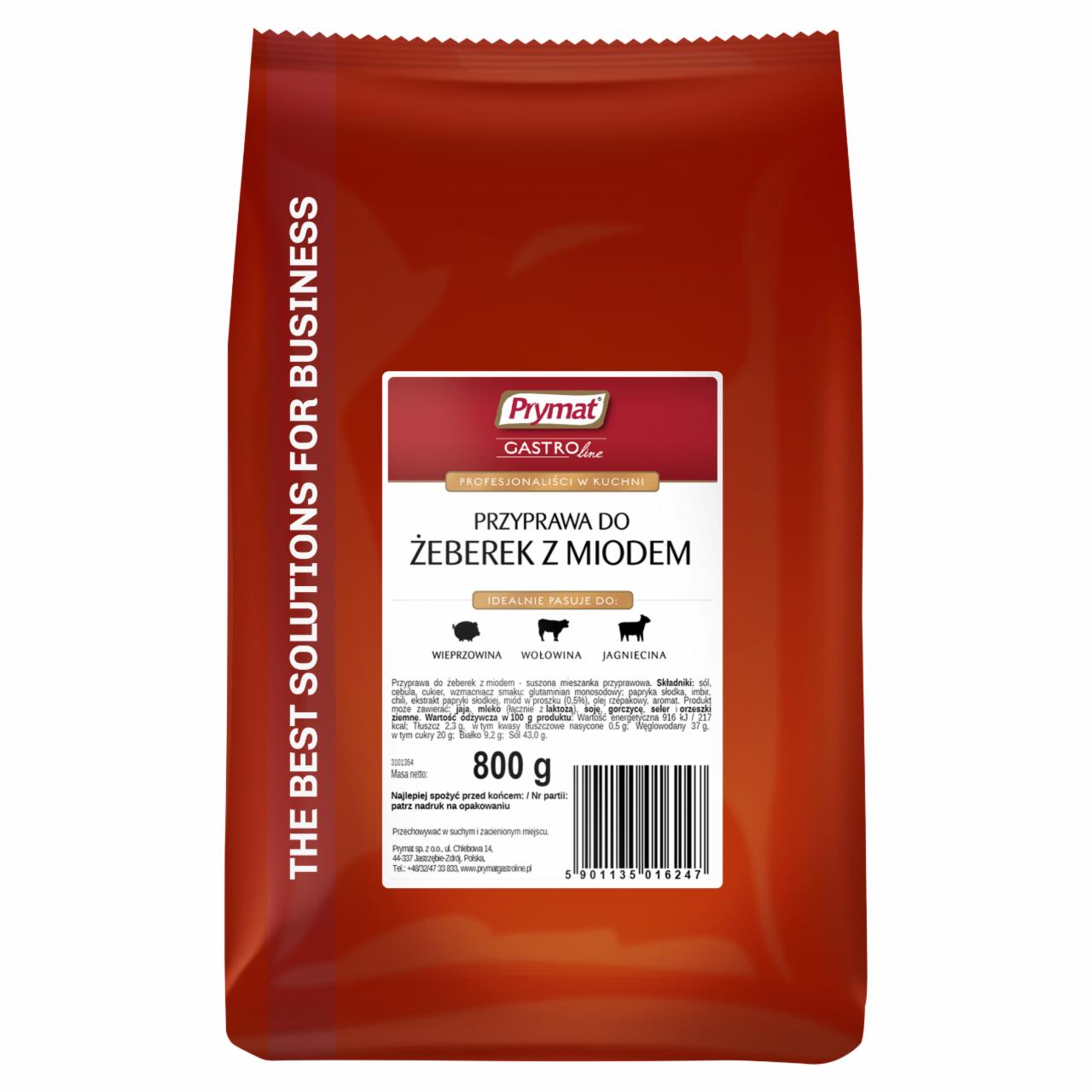 Zdjęcia - Prymat GastroLine Przyprawa do żeberek z miodem 800 g