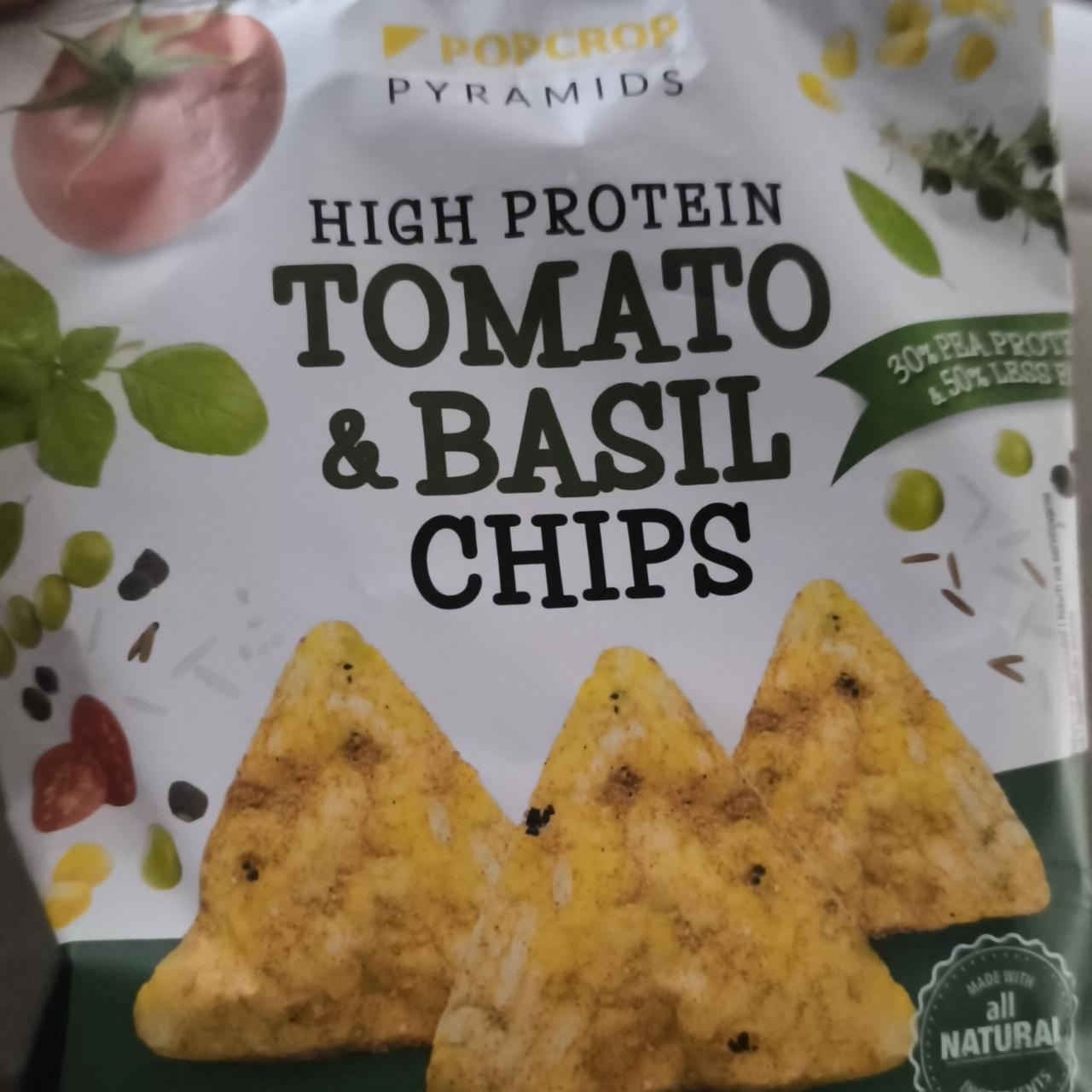 Zdjęcia - Tomato & basil chips PopCrop